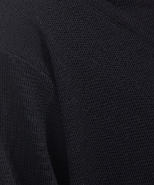 NOMINE（ノミネ）の「アメスリタンクレイヤードハニカムプルオーバー（Tシャツ/カットソー・レディース・ホワイト/ブラック/オレンジ/グレイッシュベージュ・フリー）」の18枚目の写真