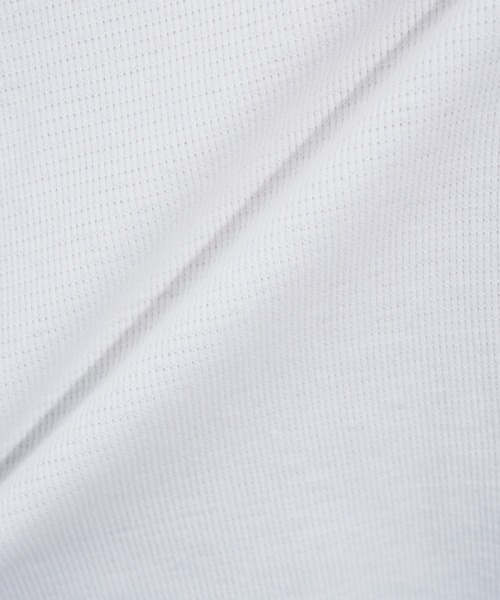 NOMINE（ノミネ）の「アメスリタンクレイヤードハニカムプルオーバー（Tシャツ/カットソー・レディース・ホワイト/ブラック/オレンジ/グレイッシュベージュ・フリー）」の7枚目の写真