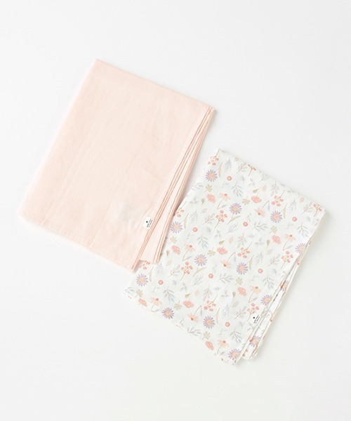 petit main（プティマイン）の「【オーガニック】スワドル2P（おくるみ・キッズ・イエロー/ブルー/ライトグリーン/ライトピンク・FREE）」の4枚目の写真