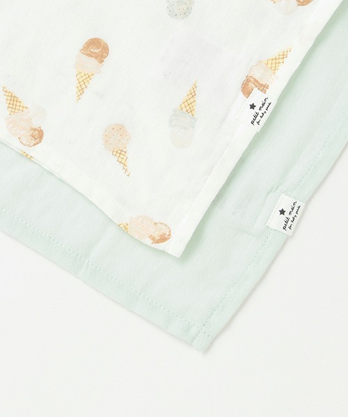 petit main（プティマイン）の「【オーガニック】スワドル2P（おくるみ・キッズ・イエロー/ブルー/ライトグリーン/ライトピンク・FREE）」の6枚目の写真