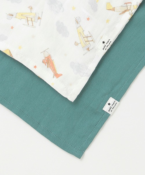 petit main（プティマイン）の「【オーガニック】スワドル2P（おくるみ・キッズ・イエロー/ブルー/ライトグリーン/ライトピンク・FREE）」の7枚目の写真