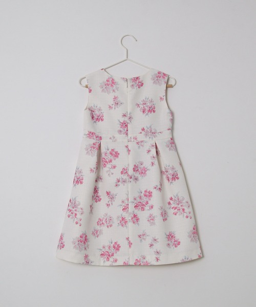 ROPE' PICNIC（ロペピクニック）の「【KIDS】フラワープリントノースリーブワンピース（ワンピース・キッズ・ピンク/ブルー・110/120/130/140）」の10枚目の写真