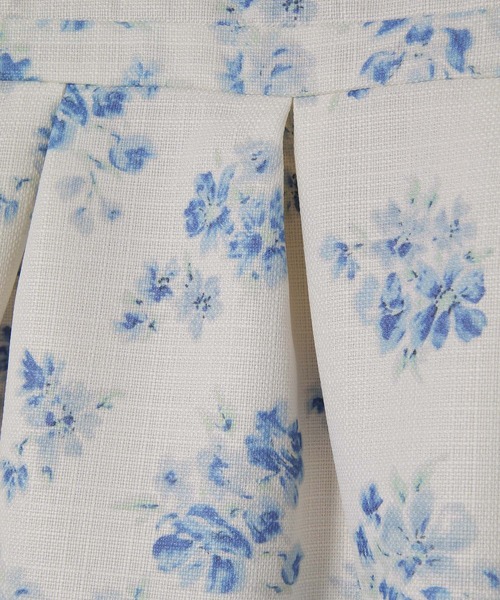 ROPE' PICNIC（ロペピクニック）の「【KIDS】フラワープリントノースリーブワンピース（ワンピース・キッズ・ピンク/ブルー・110/120/130/140）」の8枚目の写真