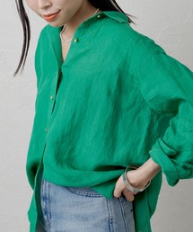 リネンバックタイシャツ
