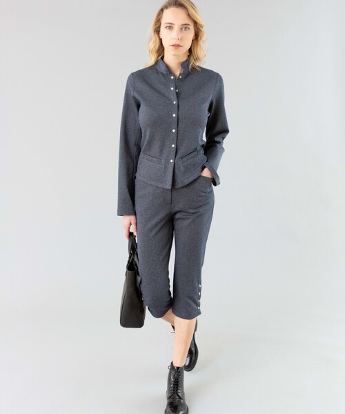 agnes b.（アニエスベー）の「JFH2 VESTE スタンドカラージャケット