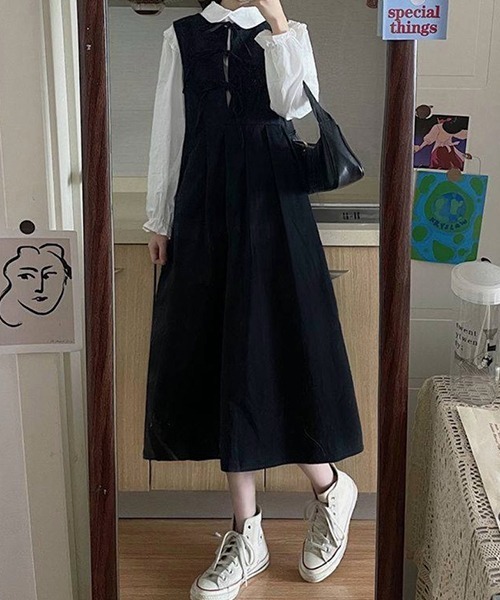 gossip！ロサンゼルス（ゴシップロサンゼルス）の「丸襟ブラウス