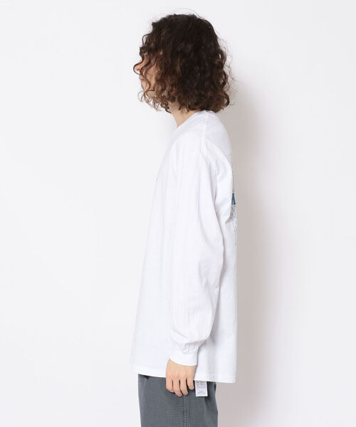MANASTASH(マナスタッシュ)の「MANASTASH/マナスタッシュ MHOP LS TEE ロンティー(Tシャツ/カットソー・メンズ・ホワイト・MEDIUM/LARGE/X-LARGE)」の15枚目の写真