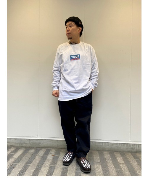 MANASTASH(マナスタッシュ)の「MANASTASH/マナスタッシュ MHOP LS TEE ロンティー(Tシャツ/カットソー・メンズ・ホワイト・MEDIUM/LARGE/X-LARGE)」の3枚目の写真