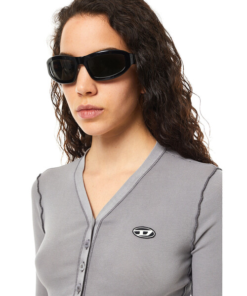 DIESEL（ディーゼル）の「レディース カーディガン リブ コットン