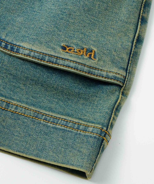 X-girl(エックスガール)の「WORK CARGO MINI SKIRT(スカート・レディース・ベージュ/インディゴブルー・S/M/XS)」の19枚目の写真