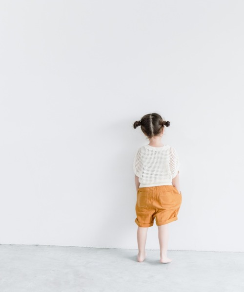 LOWRYS FARM（ローリーズファーム）の「メッシュニットベスト　272316（ベスト・キッズ・アイボリー/ブラック/グリーン/ピンク・110cm/120cm/130cm/140cm/150cm）」の15枚目の写真