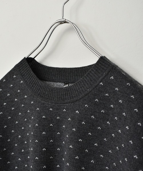 Starting Over（スターティングオーバー）の「バーズアイジャガードビッグベスト（ベスト・メンズ・ベージュ/チャコール/グリーン・M/L/XL）」の5枚目の写真