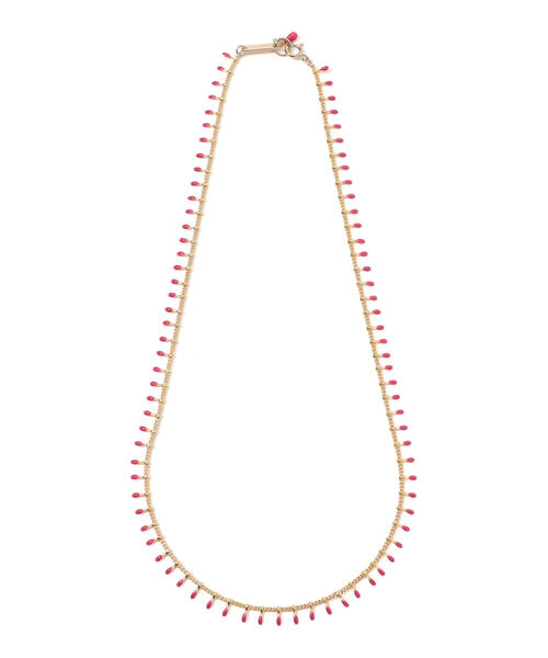 ISABEL MARANT(イザベルマラン)の「ISABEL MARANT カサブランカネックレス(ネックレス・レディース・ライトブルー/ライトグリーン/ピンク・FREE)」の1枚目の写真