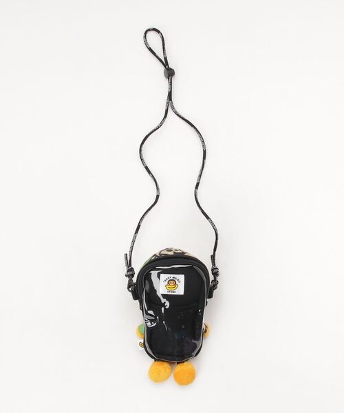 A BATHING APE(アベイシングエイプ)の「BABY MILO PLUSH MOBILE BAG M(ショルダーバッグ・キッズ・グリーン・FREE)」の6枚目の写真