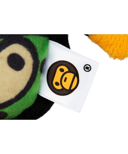 A BATHING APE(アベイシングエイプ)の「BABY MILO PLUSH MOBILE BAG M(ショルダーバッグ・キッズ・グリーン・FREE)」の3枚目の写真