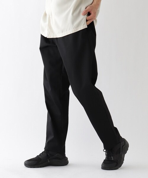 BASECONTROL（ベースコントロール）の「◆ワイドシルエット イージーシェフパンツ（その他パンツ・メンズ・ライトブルー/ブラック/ベージュ/カーキ/アイボリー/ブラック系1/ブラック系2/グレー系2/ネイビー系/ブルー系/ブルー系6・02/03/04）」の3枚目の写真