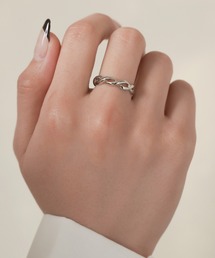SPINNS | ねじれデザイン 2連リング(リング)