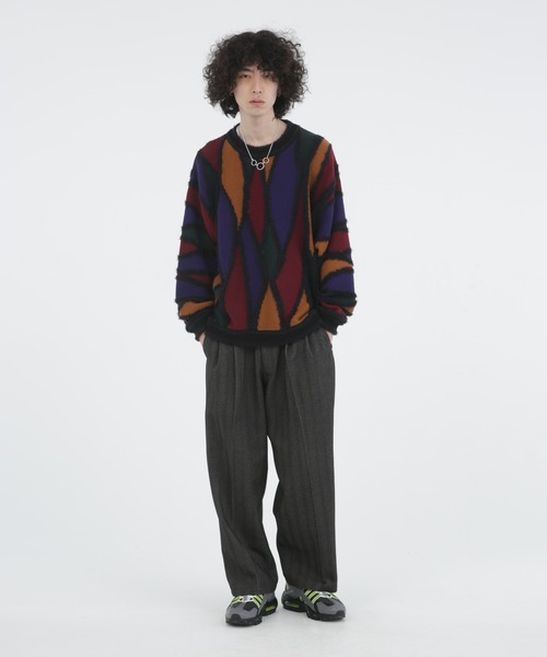 Iroquois(イロコイ)の「5G ROPE KNIT(ニット/セーター・メンズ・ブルー系その他/パープル系その他・2/1/3)」の13枚目の写真
