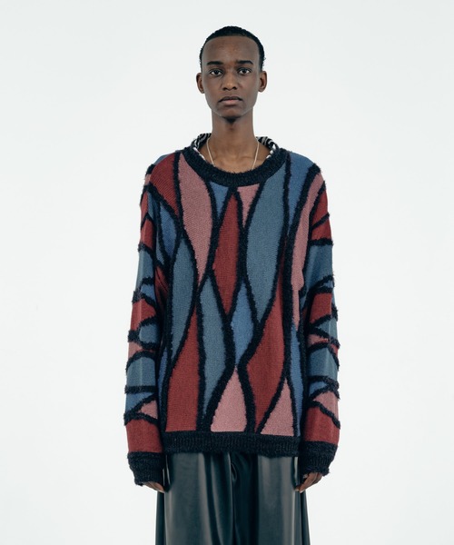 Iroquois ニット Iroquois（イロコイ）の「SHORT ROWS KNIT（ニット/セーター