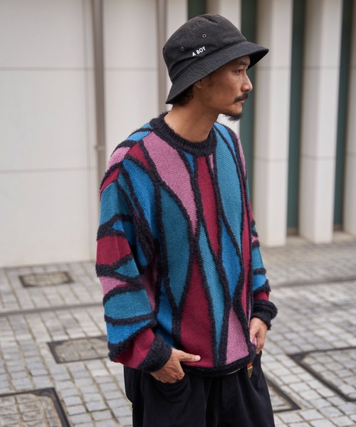 Iroquois（イロコイ）の「5G ROPE KNIT（ニット/セーター）」 - WEAR