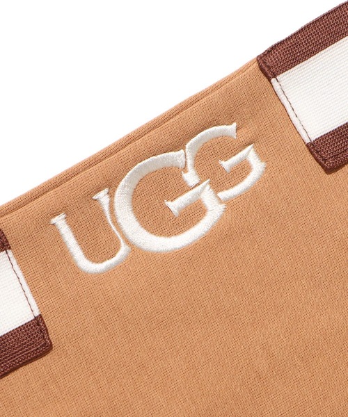 UGG（アグ）の「UGG@mos サイドライン ロゴ トラックパンツ / アグ サイドラインロゴ トラックパンツ（その他パンツ・レディース・ブラック/ベージュ・M/L）」の5枚目の写真