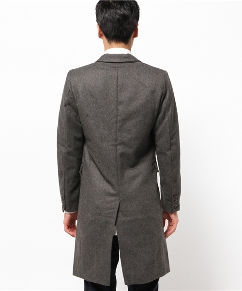 CIAOPANIC（チャオパニック）の「《WEB限定》【HARDCOVER】WOOLチェスター（チェスターコート・メンズ・キャメル/チャコールグレー・MEDIUM/LARGE）」の7枚目の写真