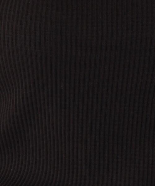 OPAQUE.CLIP(オペークドットクリップ)の「◆スペインピマコットン ギャザースリーブリブカットソー(Tシャツ/カットソー・レディース・マスタード/ホワイト系/ホワイト系その他3/ブラック・38/36/42/40)」の13枚目の写真