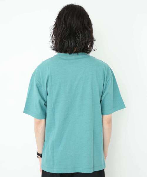 URBAN RESEARCH Sonny Label（アーバンリサーチサニーレーベル）の「コットンリネン天竺Tシャツ（Tシャツ/カットソー・メンズ・チャコールグレー/ブラウン/グリーン/ナチュラル・MEDIUM/LARGE）」の20枚目の写真