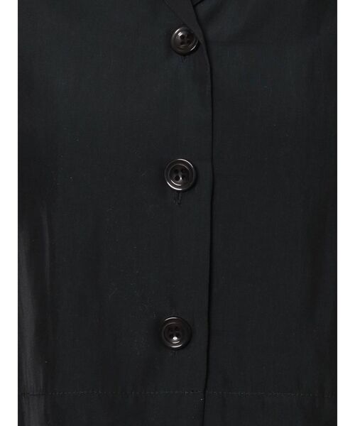 EMODA（エモダ）の「ボックスワイドシアーシャツ（シャツ/ブラウス・レディース・ブラック/ベージュ/イエロー/ブルー・FREE）」の8枚目の写真