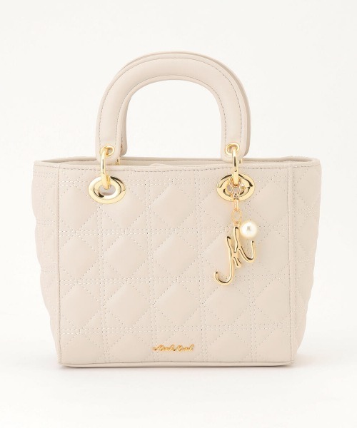 MISCH MASCH（ミッシュマッシュ）の「キルティングショルダーバッグ（ショルダーバッグ・レディース・ブラック/ピンク/アイボリー・FREE）」の19枚目の写真