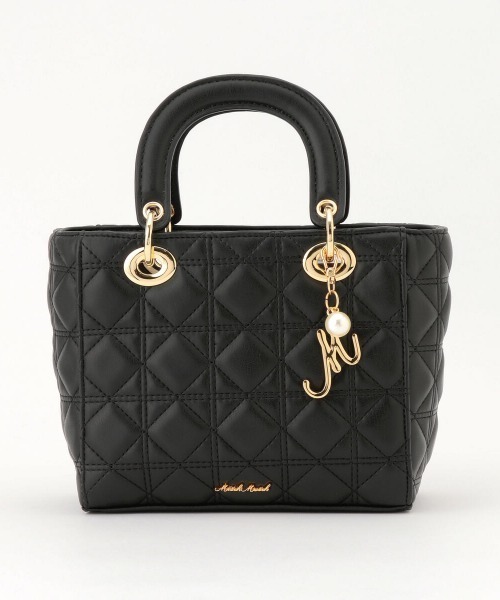 MISCH MASCH（ミッシュマッシュ）の「キルティングショルダーバッグ（ショルダーバッグ・レディース・ブラック/ピンク/アイボリー・FREE）」の20枚目の写真