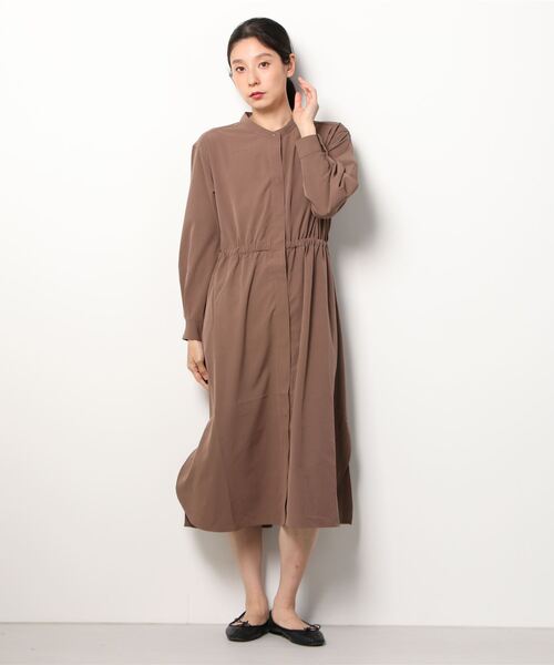 Heal Creek 新品　TIGORA ワンピース　2枚　大きいサイズ セール】ティゴラ TIGORA SMARTシャツワンピース（ワンピース