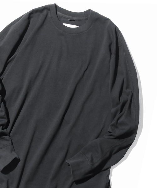 REIGNING CHAMP(レイニングチャンプ)の「【入荷禁止】REIGNING CHAMP/レイニングチャンプ MIDWEIGHT JERSEY LONG SLEEVE ジャージーロンT ロングスリーブ(Tシャツ/カットソー・メンズ・ホワイト/ヘザーグレー/ブラック・L/M/XL)」の15枚目の写真