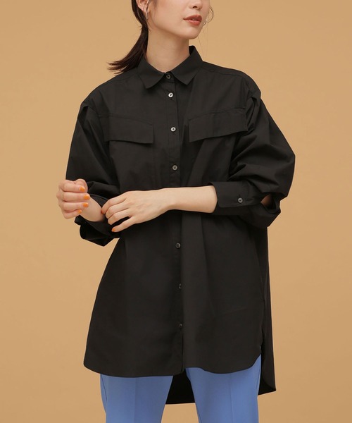 Lb 03 ビッグポケットワークシャツ シャツ ブラウス Nano Universe ナノユニバース のファッション通販 Zozotown