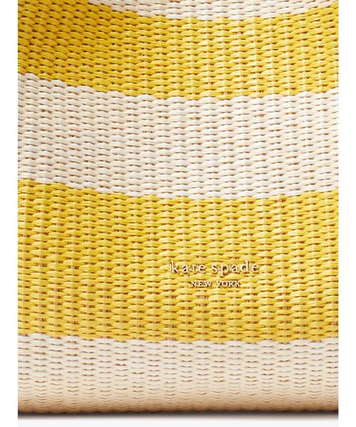 ノット トート K7708 700 を購入できます Kate ストライプ トートバッグ ストロー ミディアム クロスボディ トート トートバッグ Kate Spade Spade York ケイトスペード New ニューヨーク のファッション