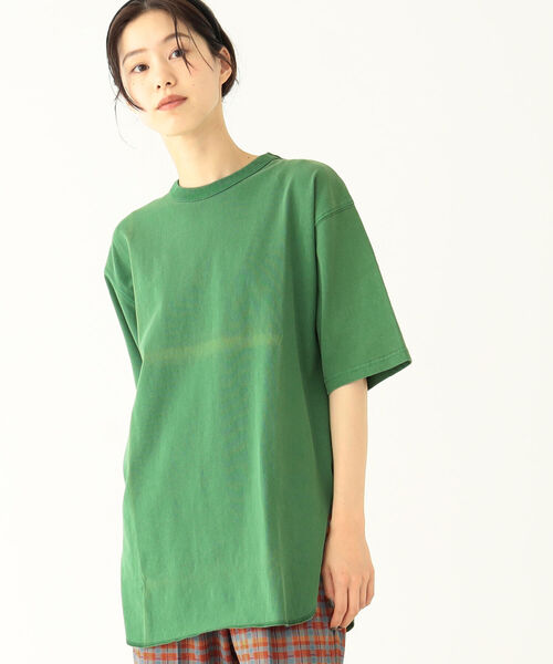 「BEAMS BOY」 長袖カットソー「SCREEN STARSコラボ」 ONE SIZE グリーン レディース BEAMS BOY（ビームスボーイ）の「SCREEN STARS × BEAMS BOY