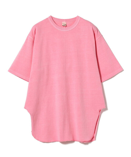 BEAMS BOY（ビームスボーイ）の「SCREEN STARS × BEAMS BOY / 別注 ピグメント 5分袖 Tシャツ（Tシャツ/カットソー・レディース・ライトブルー/ピンク/グリーン・ONE SIZE）」の17枚目の写真