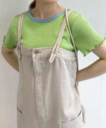 w closet | クルーネックバックシャンクロップドTシャツ(Tシャツ/カットソー)