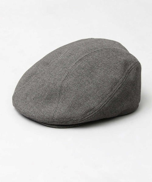 Mr.COVER(ミスターカバー)の「日本製 ワイドシルエット フラットバイザー ハンチング(ホップサック・太畝コーデュロイ)(ハンチング/ベレー帽・メンズ・ブラック/ベージュ/グレー/ブラック系その他2/グレー系その他2/ベージュ系その他2・FREE)」の14枚目の写真