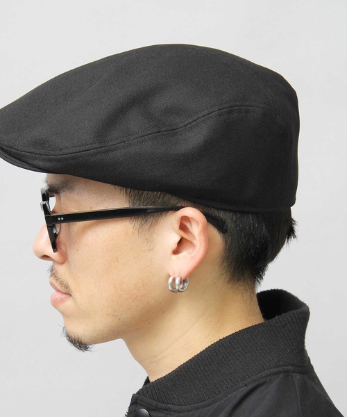 Mr.COVER(ミスターカバー)の「日本製 ワイドシルエット フラットバイザー ハンチング(ホップサック・太畝コーデュロイ)(ハンチング/ベレー帽・メンズ・ブラック/ベージュ/グレー/ブラック系その他2/グレー系その他2/ベージュ系その他2・FREE)」の22枚目の写真
