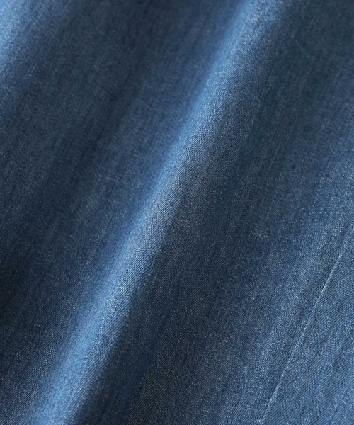 ZUCCa(ズッカ)の「ライトストレッチデニム/パンツ(デニムパンツ・レディース・ネイビー/ブルー・M size/L size/S size)」の8枚目の写真