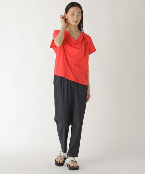 ZUCCa(ズッカ)の「ライトストレッチデニム/パンツ(デニムパンツ・レディース・ネイビー/ブルー・M size/L size/S size)」の14枚目の写真