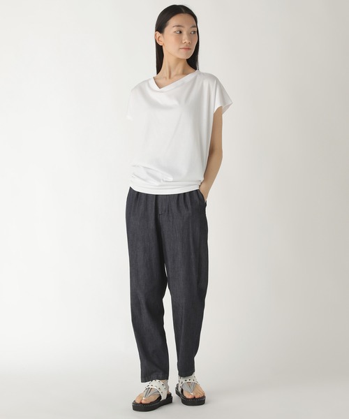 ZUCCa(ズッカ)の「ライトストレッチデニム/パンツ(デニムパンツ・レディース・ネイビー/ブルー・M size/L size/S size)」の15枚目の写真