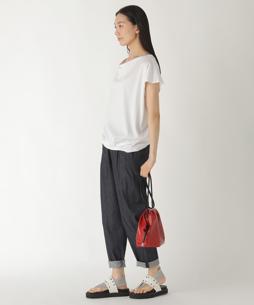 ZUCCa(ズッカ)の「ライトストレッチデニム/パンツ(デニムパンツ・レディース・ネイビー/ブルー・M size/L size/S size)」の16枚目の写真