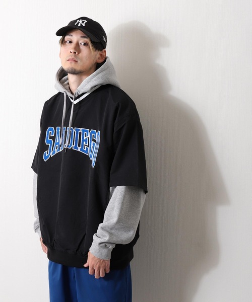 ZIP FIVE（ジップファイブ）の「【loot box】 半袖Vネックナイロンプルオーバー（その他トップス・メンズ・オフホワイト/ブラック/ネイビー/ブルーグリーン/イエロー・MEDIUM/LARGE）」の17枚目の写真