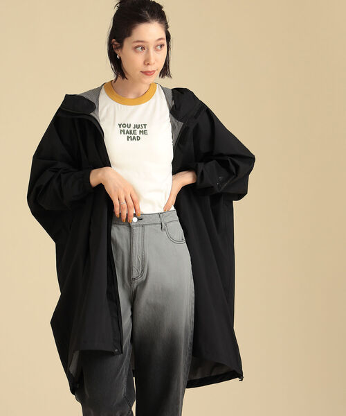 THE NORTH FACE(ザノースフェイス)の「THE NORTH FACE / タグアン ポンチョ(ポンチョ・レディース・ブラック/ブラウン系その他3・ONE SIZE)」の3枚目の写真