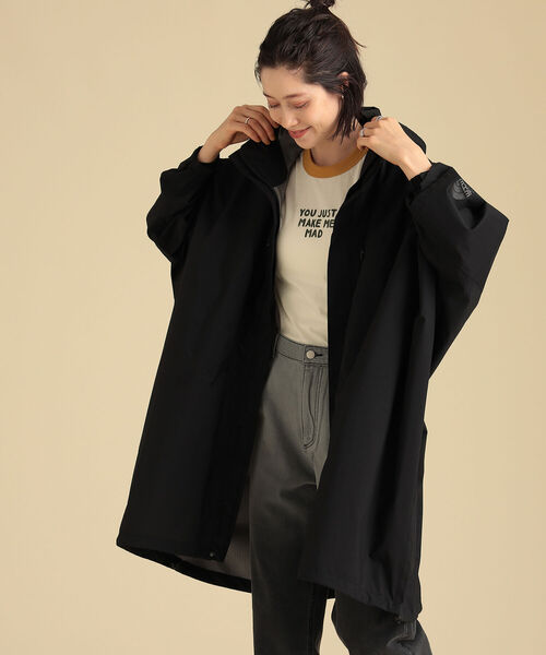 THE NORTH FACE(ザノースフェイス)の「THE NORTH FACE / タグアン ポンチョ(ポンチョ・レディース・ブラック/ブラウン系その他3・ONE SIZE)」の4枚目の写真