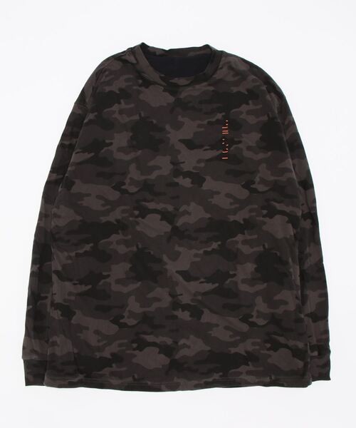 UNRAVEL PROJECT(アンレーベル プロジェクト)の「UNRAVEL PROJECT/アンラヴェルプロジェクト/TO CREATE VIN J L/S REV SKATE(UMAB007F7126003)(Tシャツ/カットソー・メンズ・オレンジ・MEDIUM/SMALL)」の2枚目の写真