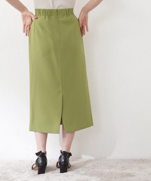 N.（N. Natural Beauty Basic）（エヌエヌナチュラルビューティーベーシック）の「【S Size Line】◆ハイウエストタイトスカート（スカート・レディース・ダークブラウン/グリーン/スモークピンク・SMALL/MEDIUM）」の12枚目の写真