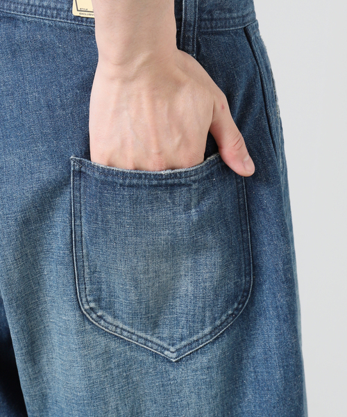 JOURNAL STANDARD J.S HOMESTEAD（ジャーナルスタンダードホームステッド）の「【J.S Homestead】サルヴェージ ネップ デニム ベイカー パンツ1（デニムパンツ・メンズ・コバルトブルー・LARGE/MEDIUM）」の8枚目の写真